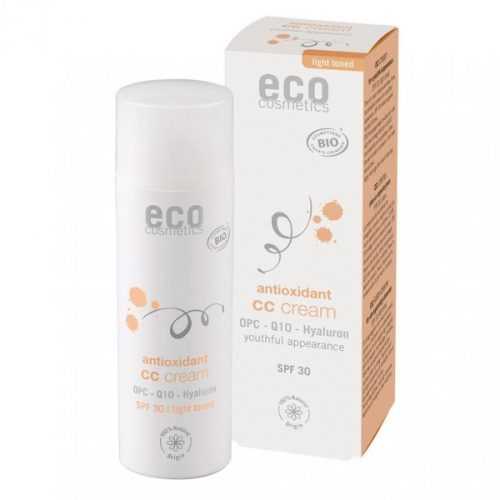 Eco Cosmetics CC krém SPF 30 BIO - light (50 ml) - komplexní péče pro vaši pleť Eco Cosmetics