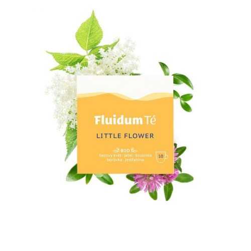 Fluidum Té Tekutá čajová směs BIO - Little Flower (10 x 10 ml) - lahodný nápoj ve vteřině Fluidum Té