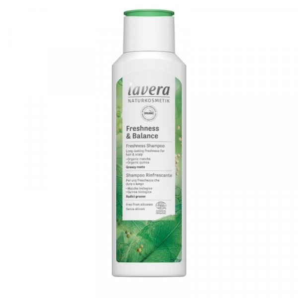Lavera Šampon Freshness & Balance BIO (250 ml) - vhodný pro mastné vlasy Lavera