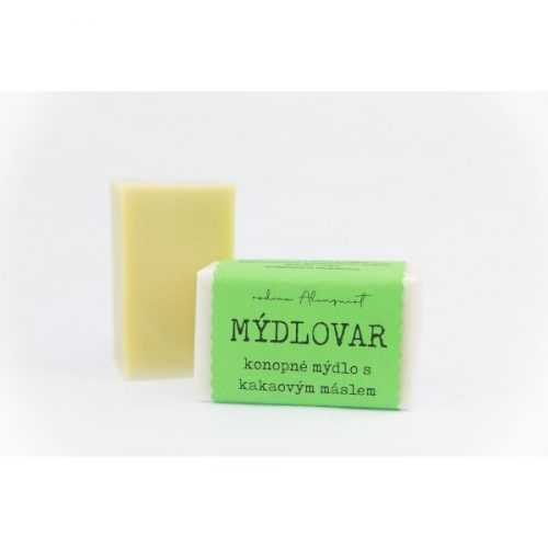 Mýdlovar Konopné mýdlo s kakaovým máslem (120 g) - i pro suchou a problematickou pokožku Mýdlovar