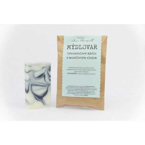 Mýdlovar Levandulové mýdlo s mandlovým olejem (60 g) - i pro citlivou pokožku Mýdlovar
