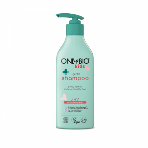 OnlyBio Jemný šampon pro děti od 3 let (300 ml) - nezacuchá a neštípe v očích OnlyBio