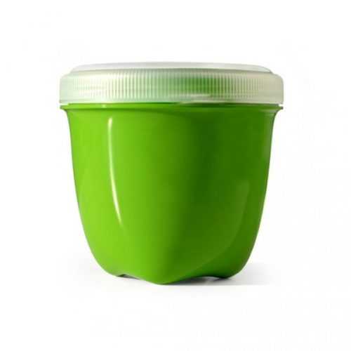Preserve Svačinový box (240 ml) - zelený - ze 100% recyklovaného plastu Preserve