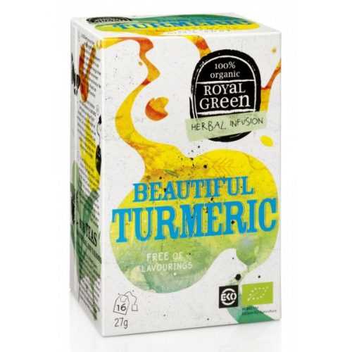 Royal Green Bylinný čaj Beautiful Turmeric BIO (27 g) Royal Green