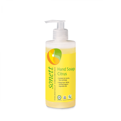 Sonett Tekuté mýdlo - citrus BIO (300 ml) - pro vaše ruce
