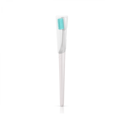 TIO Zubní kartáček (medium) - oblázkově šedá - vyrobený z rostlin TIO