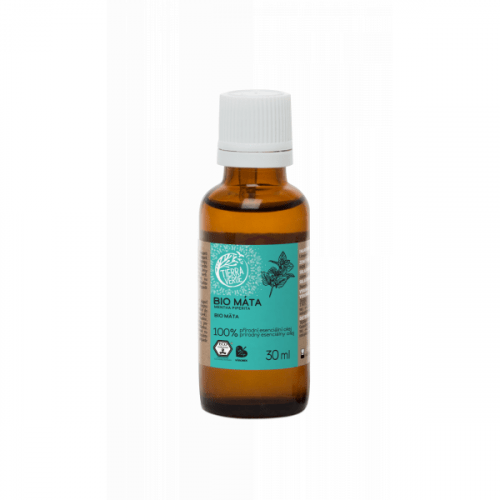 Tierra Verde Esenciální olej Máta BIO (30 ml) - podpoří dýchací cesty a soustředění Tierra Verde