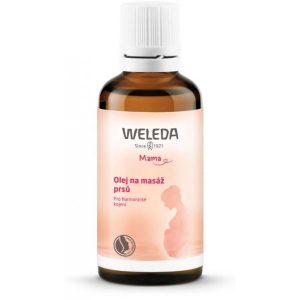 Weleda Masážní olej na prsa (50 ml) - uvolní a podpoří tvorbu mléka Weleda