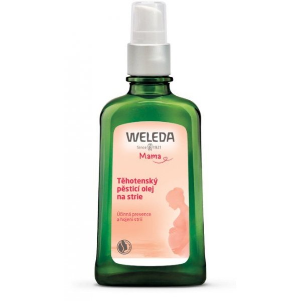 Weleda Těhotenský pěsticí olej na strie (100 ml) - prevence a hojení strií Weleda