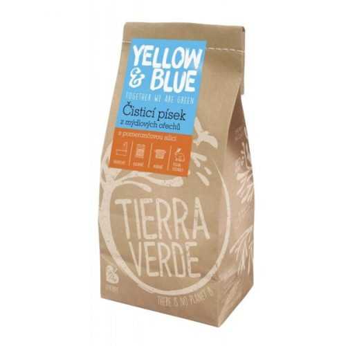 Yellow&Blue Čistící písek (sáček 1 kg) - s pomerančem Yellow&Blue (Tierra Verde)