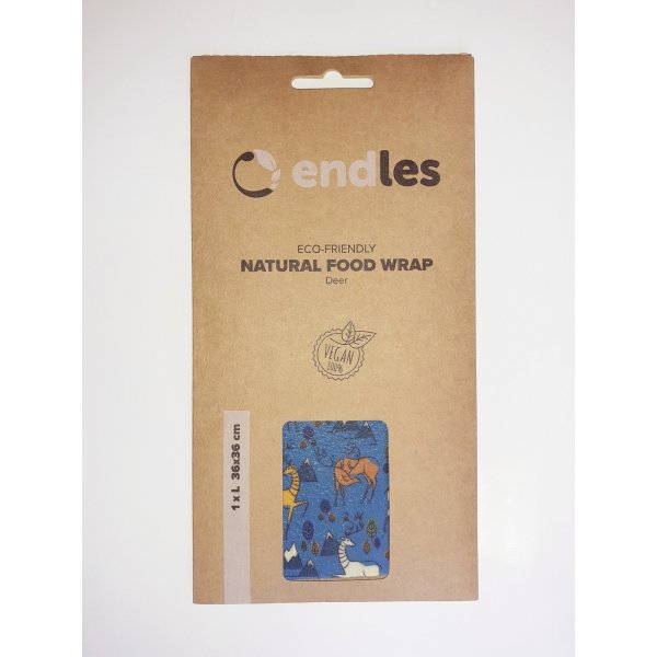 Endles by Econea Znovupoužitelný voskovaný ubrousek - jelínci Endles by Econea