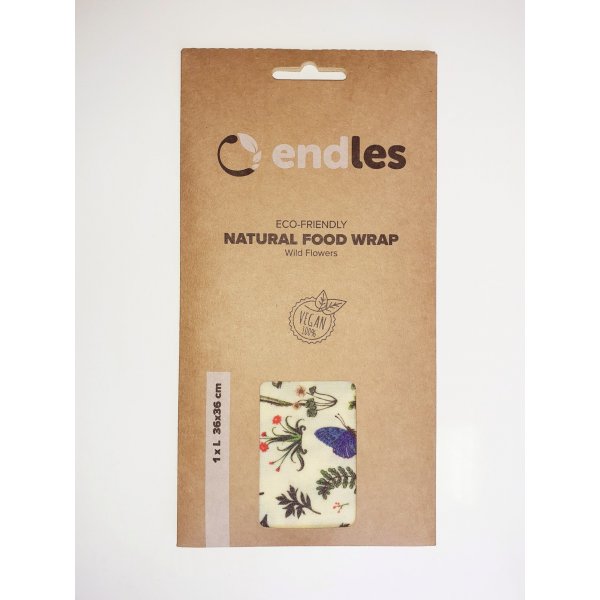 Endles by Econea Znovupoužitelný voskovaný ubrousek - kvítí Endles by Econea