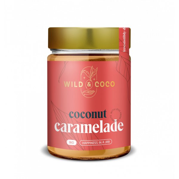 Wild & Coco Kokosová pomazánka Karameláda BIO (300 g) Wild & Coco