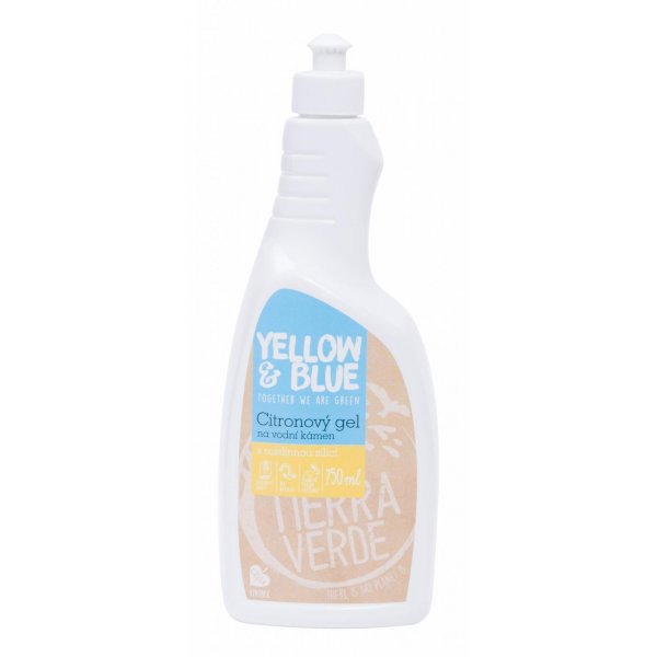 Yellow&Blue Citronový gel na vodní kámen (750 ml) - Sleva Yellow&Blue (Tierra Verde)