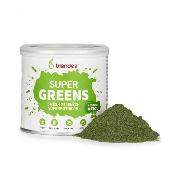 Blendea Supergreens BIO (30 porcí) - II.jakost - směs zelených superpotravin Blendea