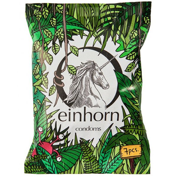 Einhorn Kondomy STANDARD - "Džungle" (7 ks) Einhorn