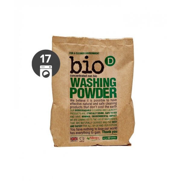 Bio-D Prášek na praní bez vůně (1 kg) - II.jakost Bio-D