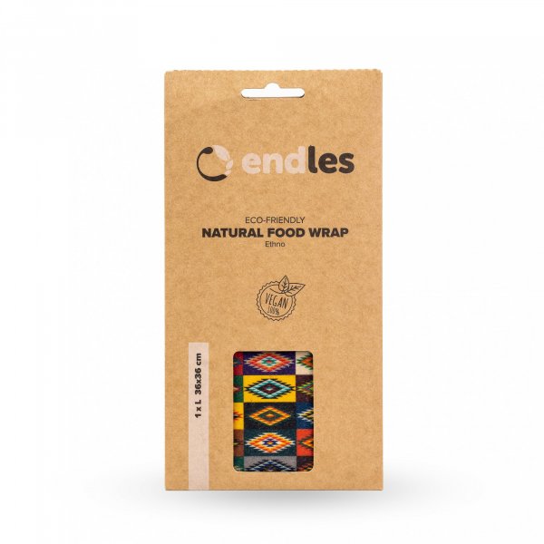 Endles by Econea Znovupoužitelný voskovaný ubrousek - etnický vzor - II.jakost Endles by Econea