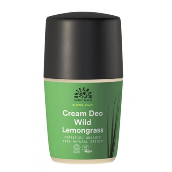 Urtekram Krémový deodorant roll-on s citronovou trávou BIO (50 ml) Urtekram