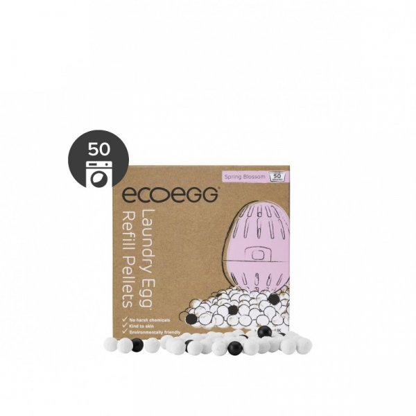 Ecoegg Náplň do pracího vajíčka s vůní jarních květů - na 50 pracích cyklů - II.jakost - vhodné pro alergiky i ekzematiky Ecoegg