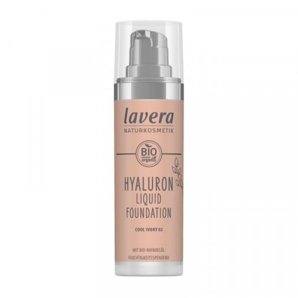 Lavera Lehký tekutý make-up s kyselinou hyaluronovou (30 ml) - 02 Cool Ivory Lavera