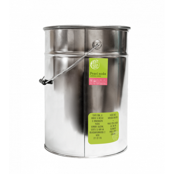 Tierra Verde Prací soda (kbelík 15 kg) - II.jakost - pro výrobu domácího prášku Tierra Verde