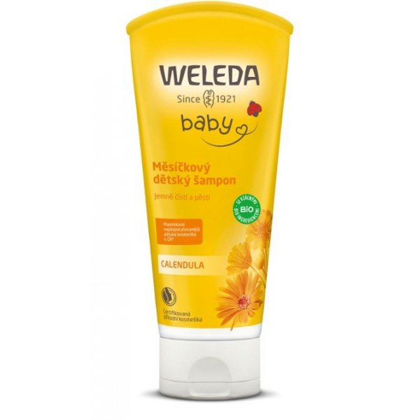 Weleda Měsíčkový dětský šampon (200 ml) - II. jakost - pro vlásky bez zacuchání Weleda