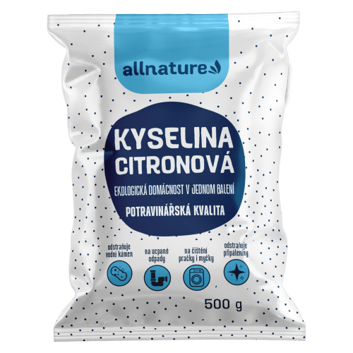 Allnature Kyselina citronová 500 g - potravinářská kvalita Allnature