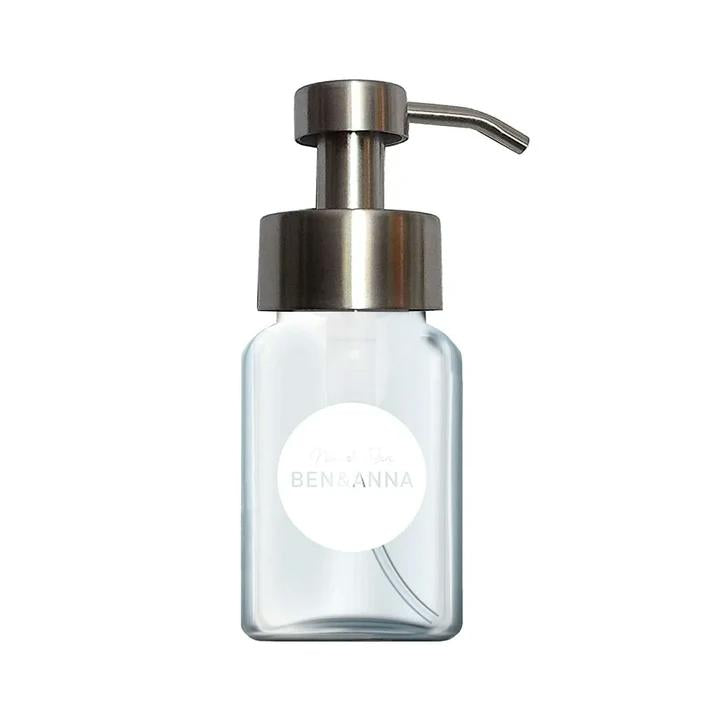 Ben & Anna Dávkovač na sprchový gel a šampon (200 ml) - vhodný pro práškovou kosmetiku Ben & Anna