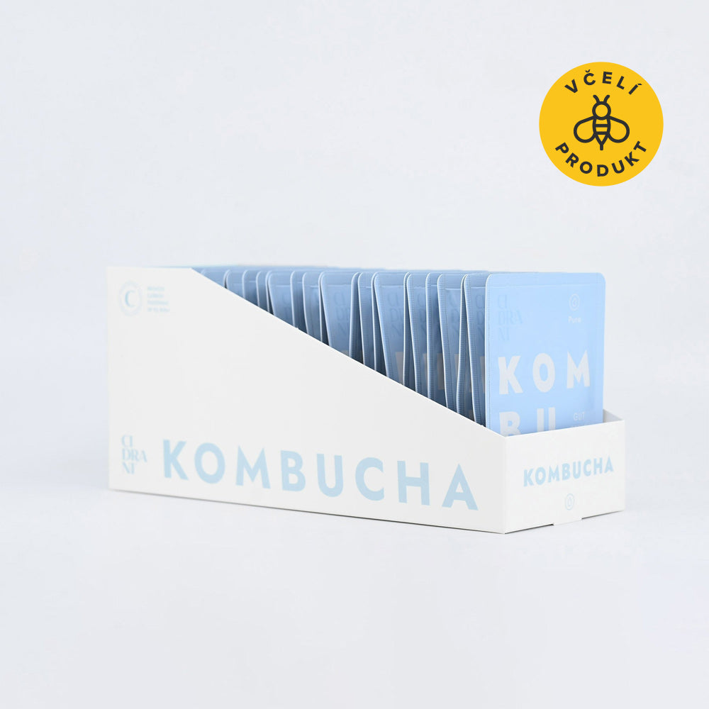 Cidrani Kombucha mikrodrink Pure BIO 30 x 17 ml (box) - pro detox organismu Cidrani