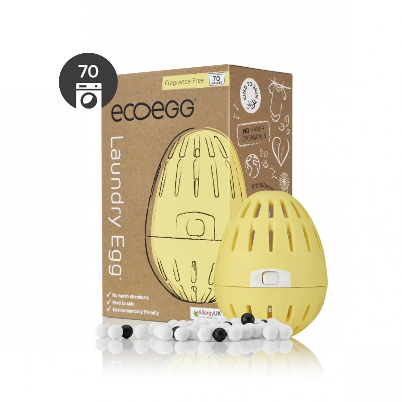 Ecoegg Prací vajíčko bez vůně - na 70 pracích cyklů - vhodné pro alergiky i ekzematiky Ecoegg