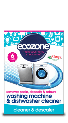 Ecozone Čistič praček a myček na nádobí (6 ks) - odstraní vodní kámen a usazeniny Ecozone