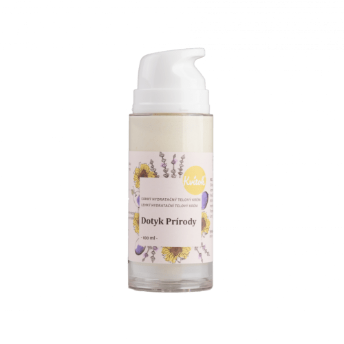 Kvitok Hydratační tělový krém Dotek přírody - lehký (100 ml) Kvitok