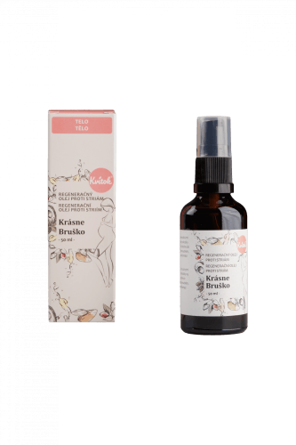 Kvitok Regenerační olej proti striím Krásné bříško (50 ml) - zlepšuje elasticitu kůže Kvitok