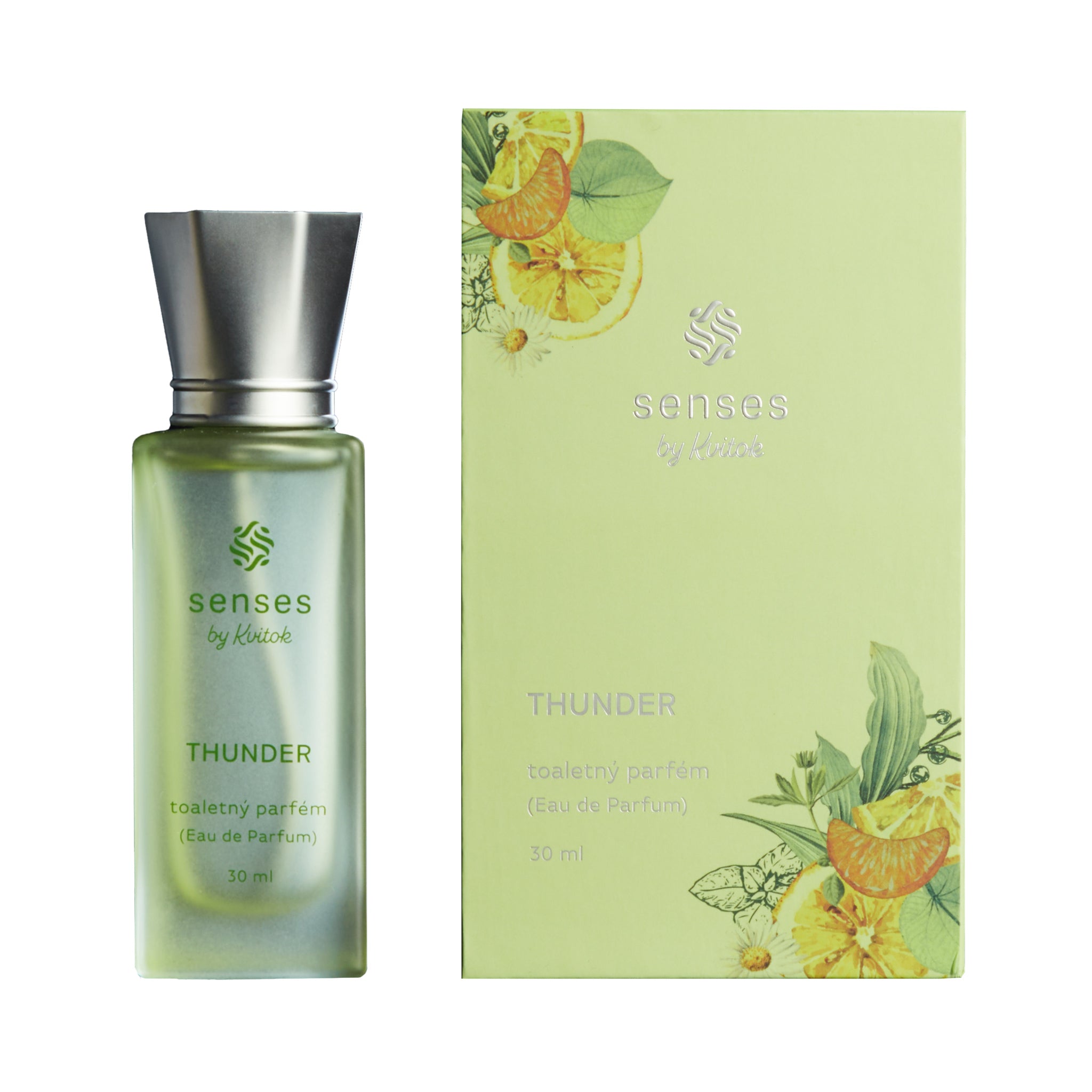 Kvitok Toaletní parfém Thunder (30 ml) - zelená unisex vůně Kvitok