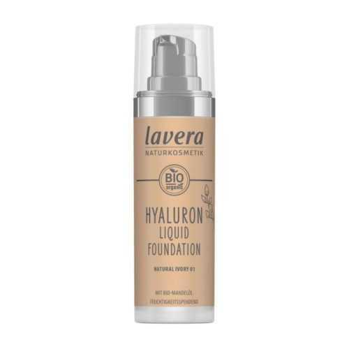 Lavera Lehký tekutý make-up s kyselinou hyaluronovou (30 ml) 01 Natural Ivory Lavera