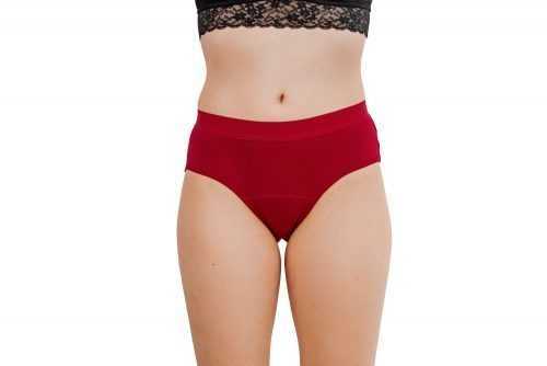 Pinke Welle Menstruační kalhotky Bikiny červené - stř. a slabá menstruace L Pinke Welle