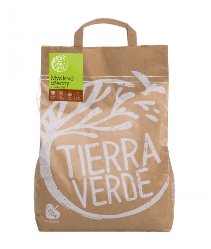 Tierra Verde Mýdlové ořechy na praní 1 kg - v bio kvalitě Tierra Verde