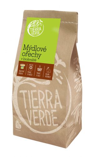 Tierra Verde Mýdlové ořechy na praní 500 g - v bio kvalitě Tierra Verde