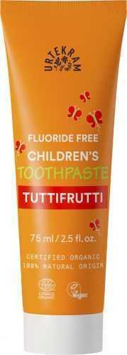 Urtekram Dětská zubní pasta Tutti frutti BIO (75 ml) - bez fluoridu Urtekram