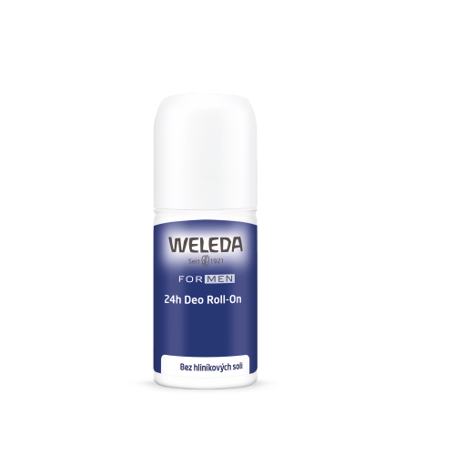 Weleda Deodorant roll-on 24h - pro muže (50 ml) - s dřevitou vůní Weleda