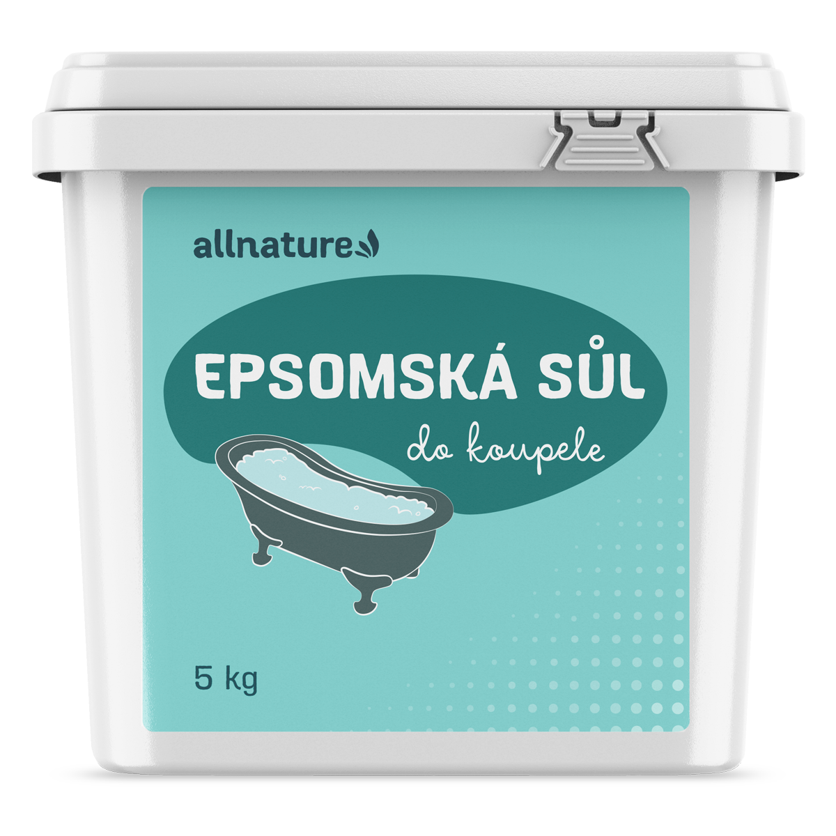 Allnature Epsomská sůl 5 kg - detoxikuje a uvolňuje svaly Allnature