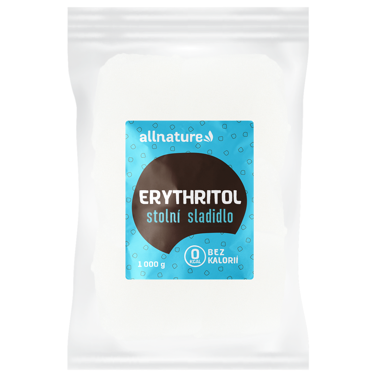 Allnature Erythritol 1 kg - bez kalorií