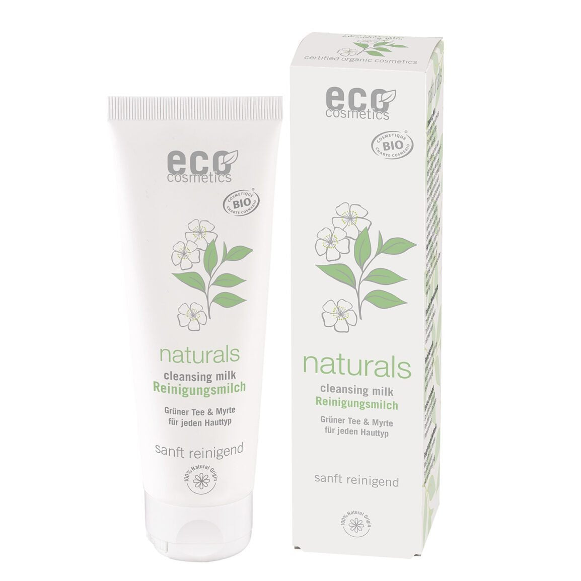 Eco Cosmetics Čistící mléko 3v1 (125 ml) - II. jakost - odstraní i voděodolný make-up Eco Cosmetics