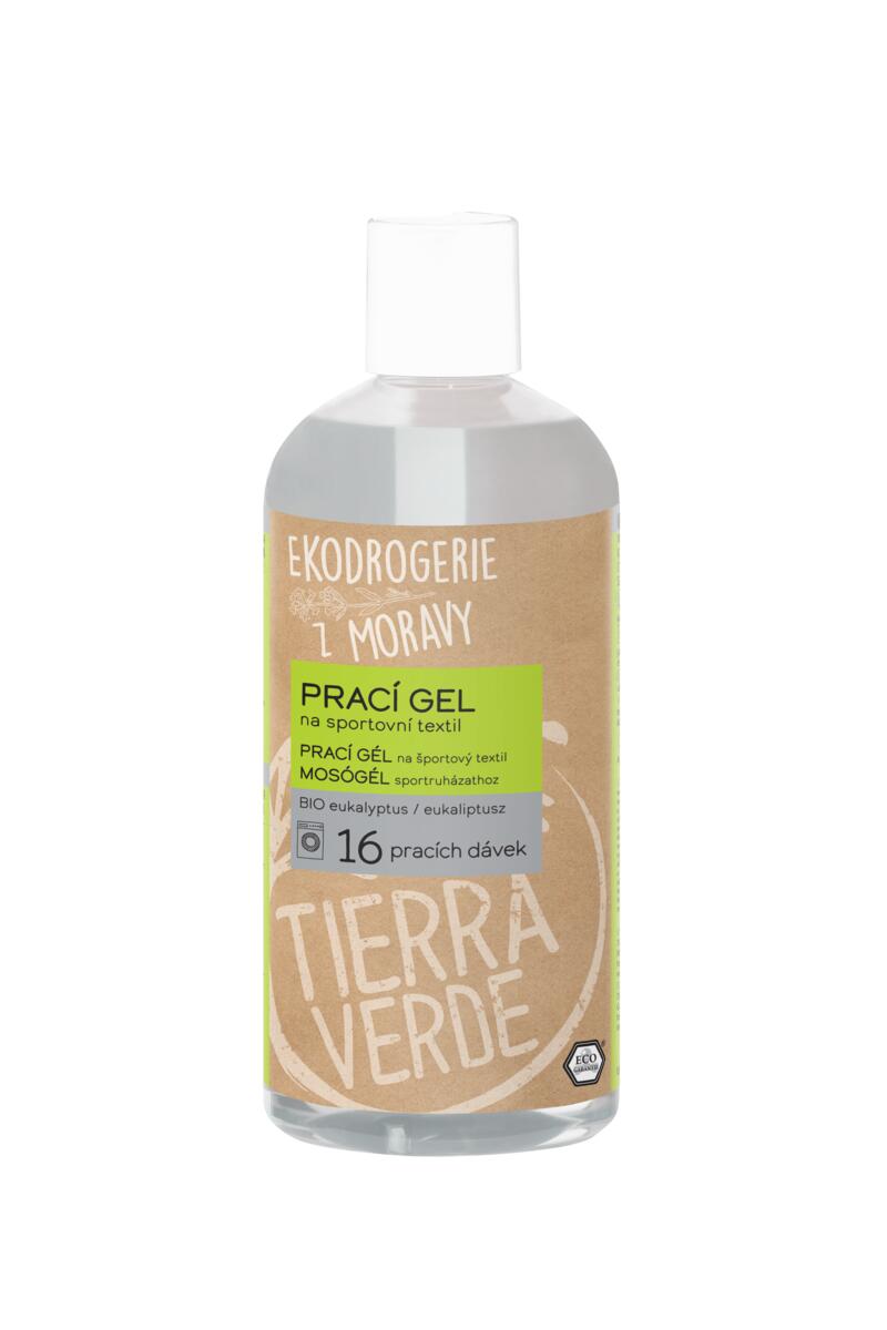Tierra Verde Prací gel na funkční a sportovní textil s BIO eukalyptem 500 ml Tierra Verde
